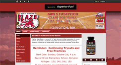 Desktop Screenshot of baystateblaze.com